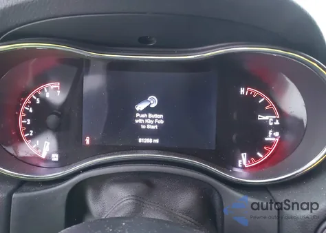 2017 Dodge Durango Gt Awd z USA, uszkodzony, nr VIN 1C4RDJDG2HC814489